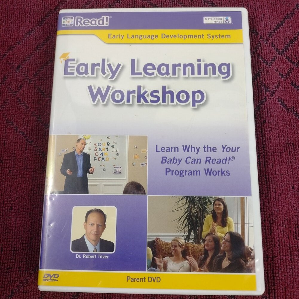 Your Baby Can Read by Dr. Robert Titzer - Developing Minds - DVD - Used